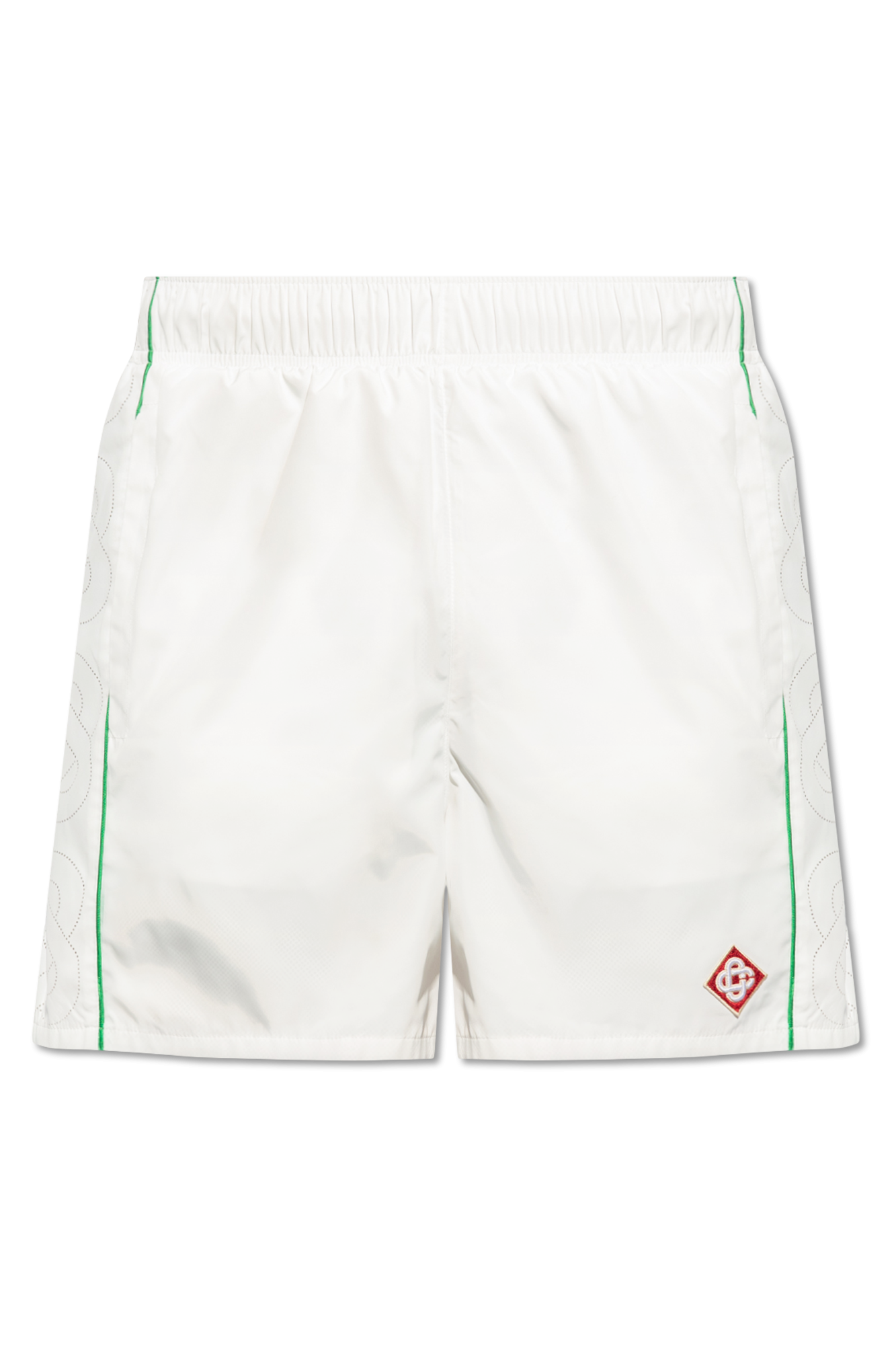 ショーツ CASABLANCA WHITE SATIN SHORTS Casablanca Silk shorts | Men's Clothing | Vitkac